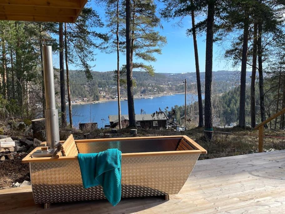 Summer Cabin In Nesodden Open-Air Bath Large Terrace Villa Brevik  Eksteriør billede