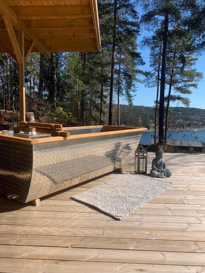 Summer Cabin In Nesodden Open-Air Bath Large Terrace Villa Brevik  Eksteriør billede