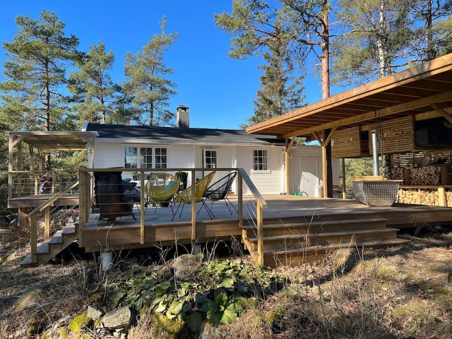 Summer Cabin In Nesodden Open-Air Bath Large Terrace Villa Brevik  Eksteriør billede