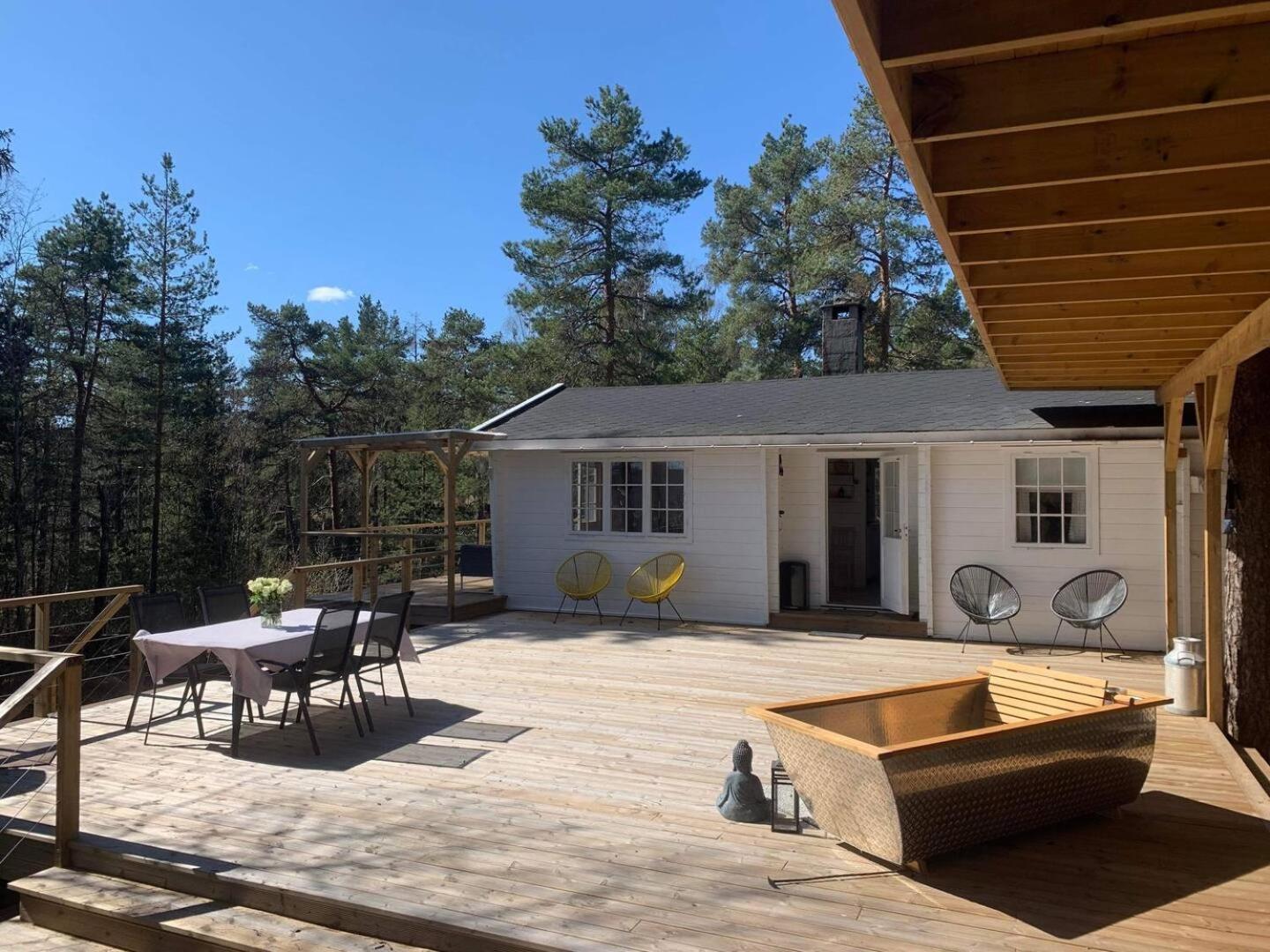 Summer Cabin In Nesodden Open-Air Bath Large Terrace Villa Brevik  Eksteriør billede